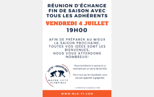 Réunion d'échange avec tous les adhérents