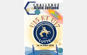 Challenge Alain Jorland U15 et U17