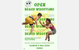 open de beach wrestling