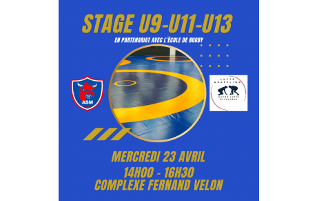 Stage lutte jeune vacances de Paques