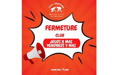 rappel fermeture